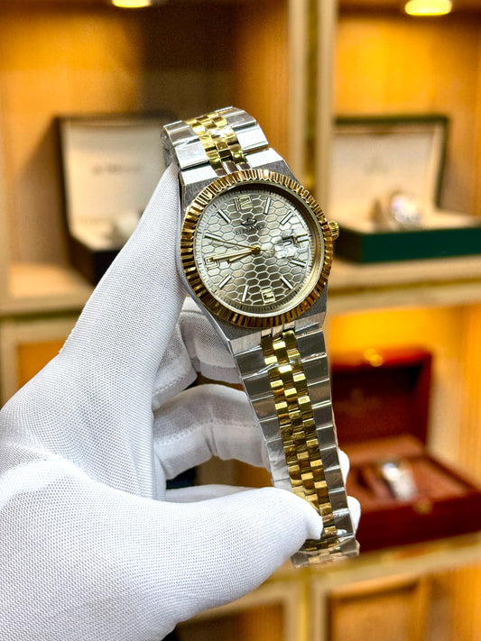 ELEGANCE (Orignal) Silver & Golden Color New Model Quartz movement